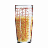 Tempered measuring glass cup