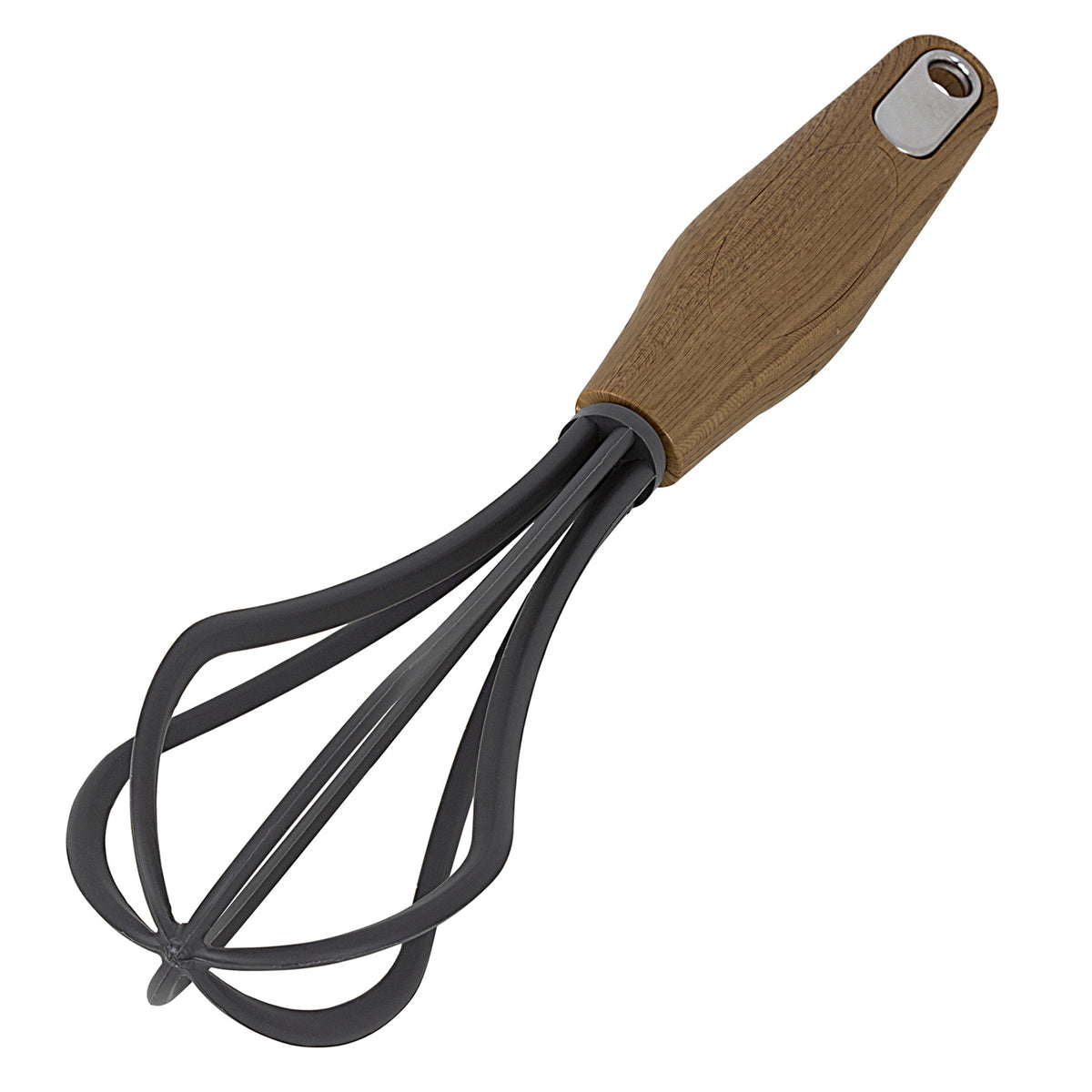 Wooden Whisk - Brown & Grey