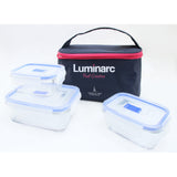 Pure Box set of 3 Containers with Lunch Bag