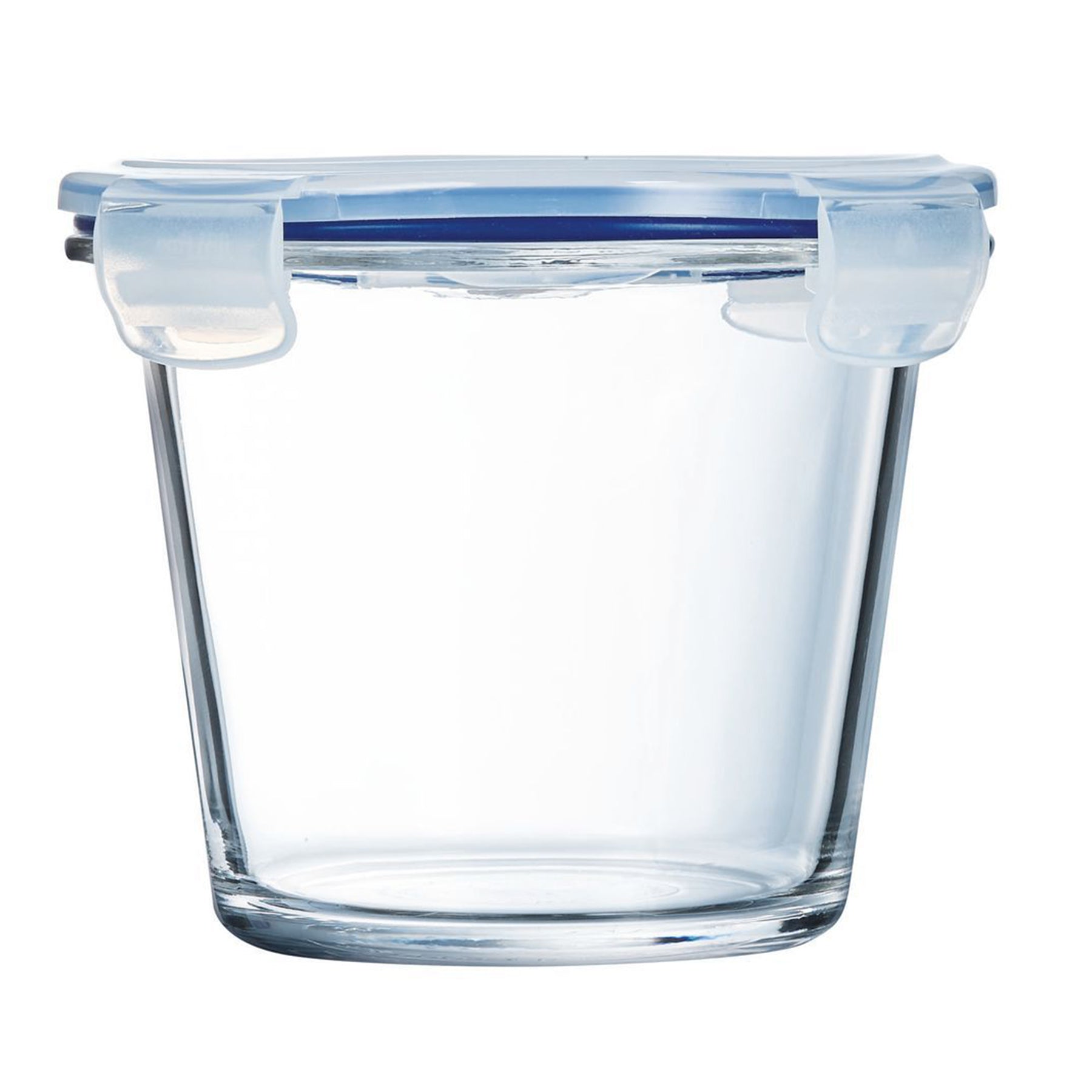 Round Deep Food Canister , Clear Color