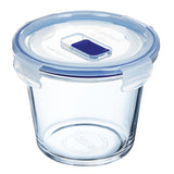 Round Deep Food Canister , Clear Color