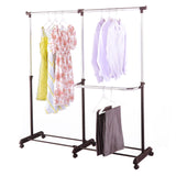 Garment rack single extendable