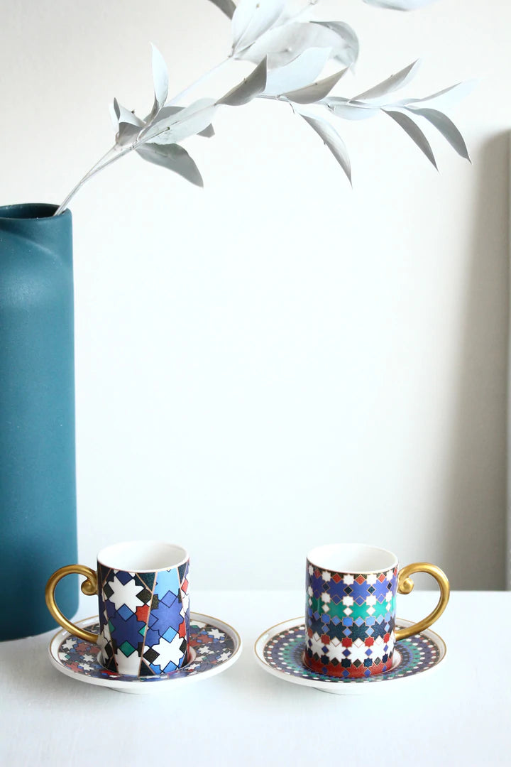 Coffee Cups set 2 pcs