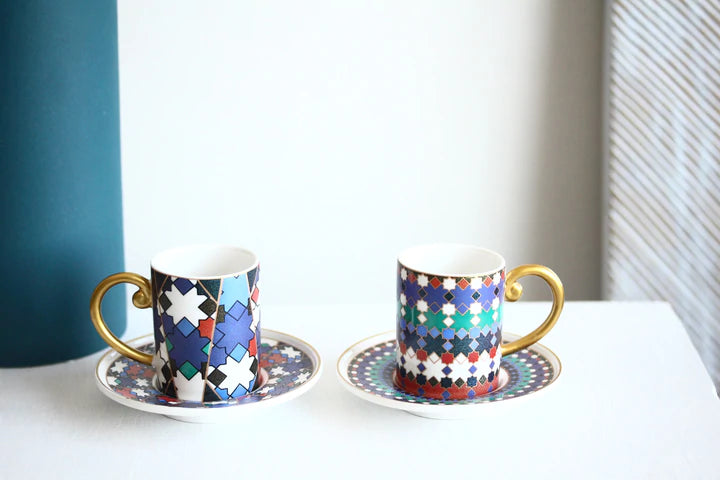 Coffee Cups set 2 pcs