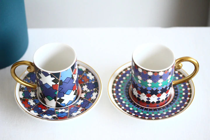 Coffee Cups set 2 pcs