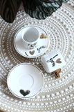 Coffee Cups set 2 pcs