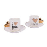 Coffee Cups set 2 pcs