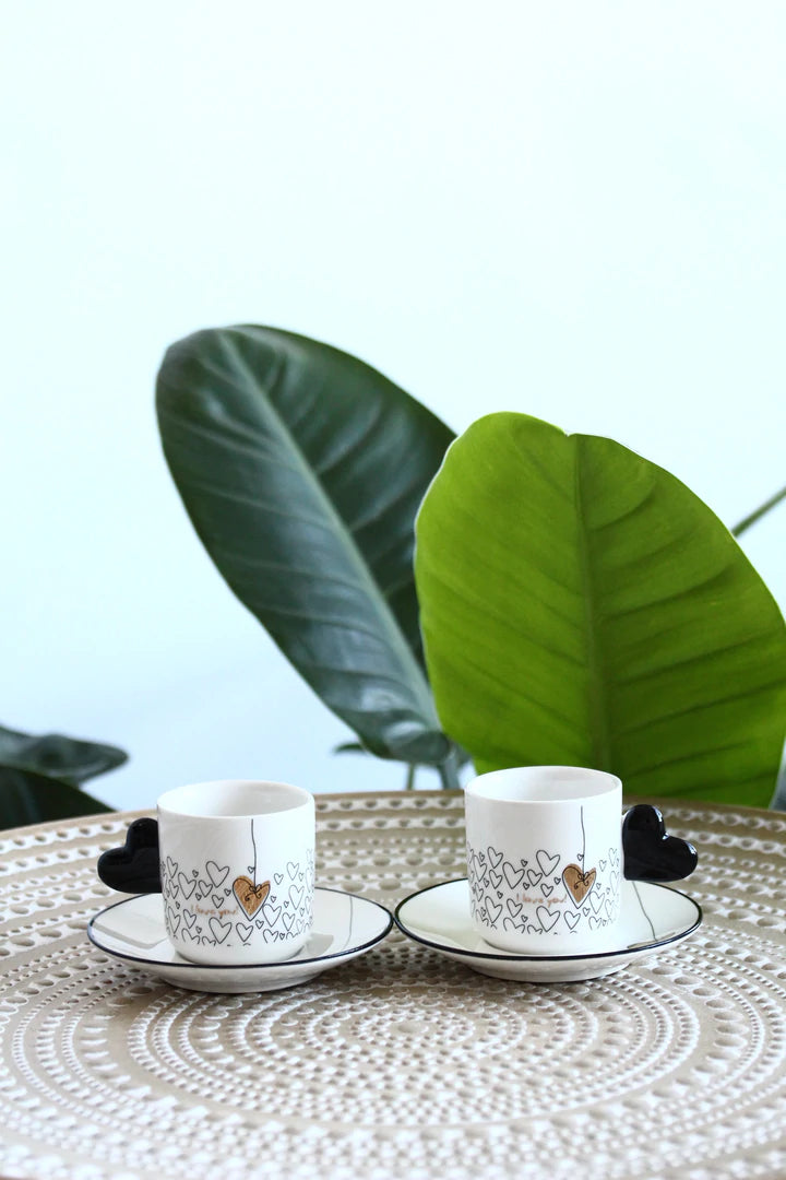 Coffee Cups set 2 pcs