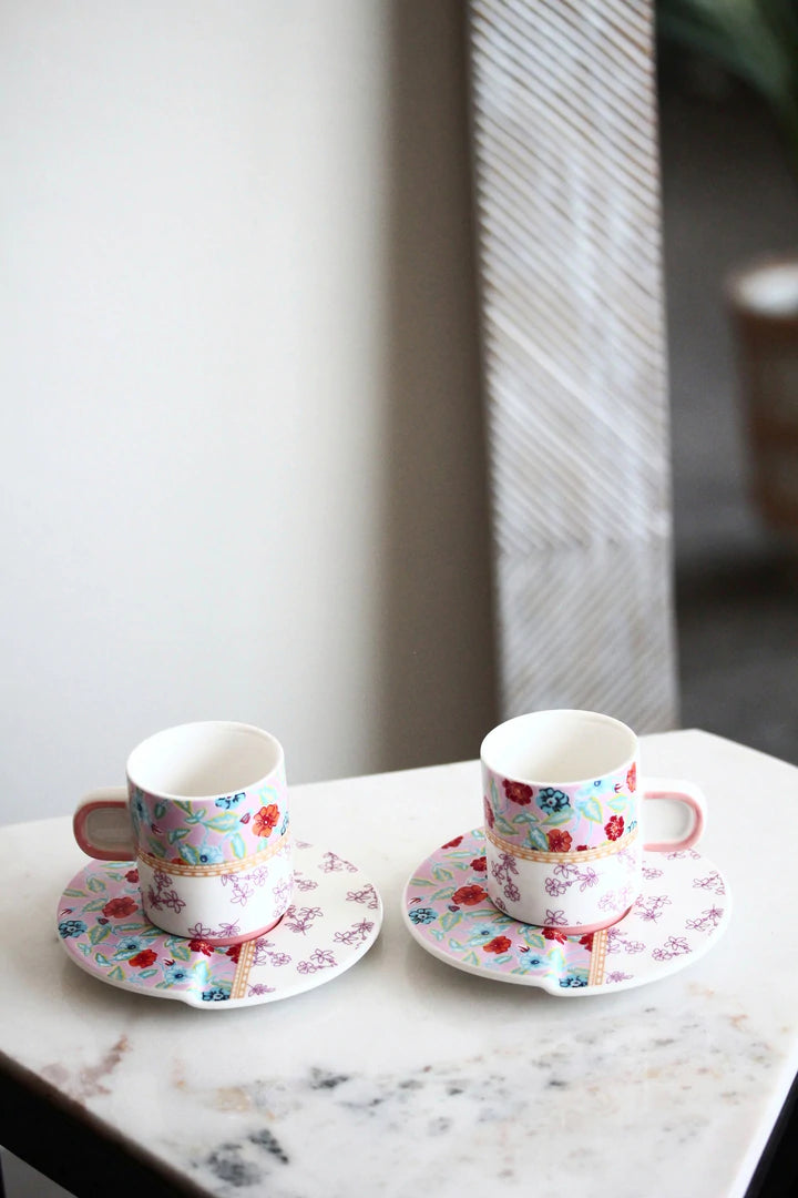 Coffee Cups set 2 pcs