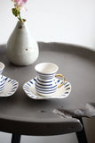 Coffee Set - Blue & White