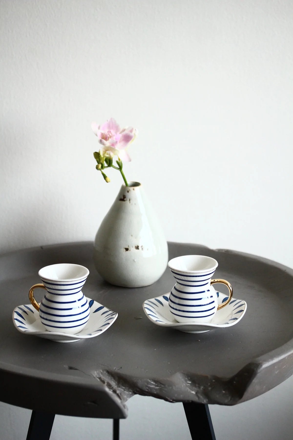 Coffee Set - Blue & White