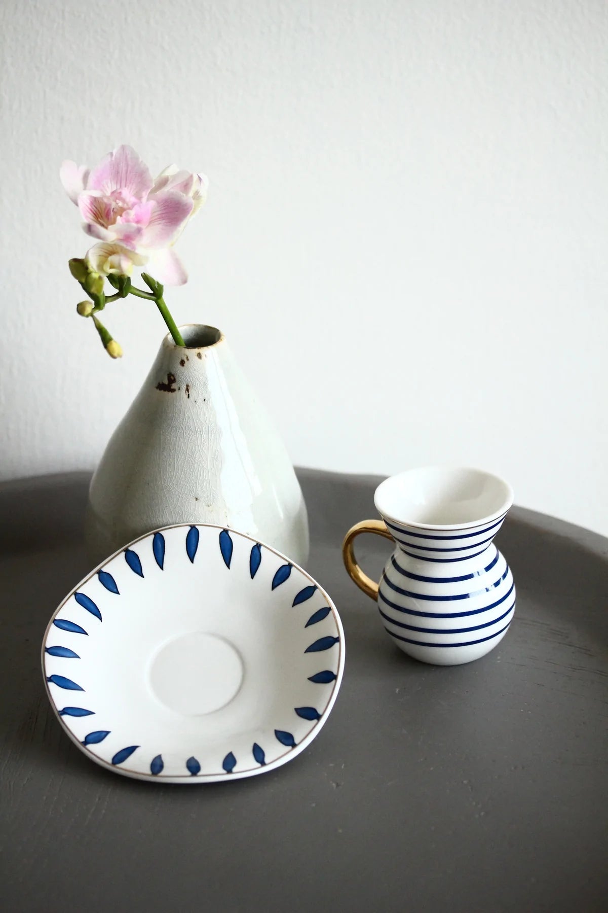 Coffee Set - Blue & White