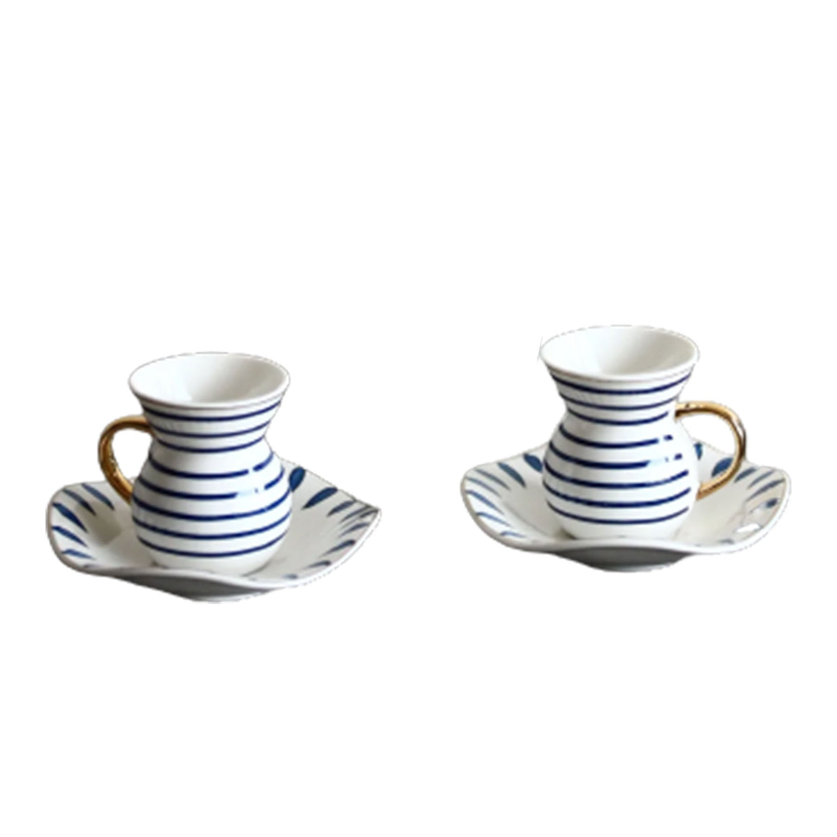 Coffee Set - Blue & White