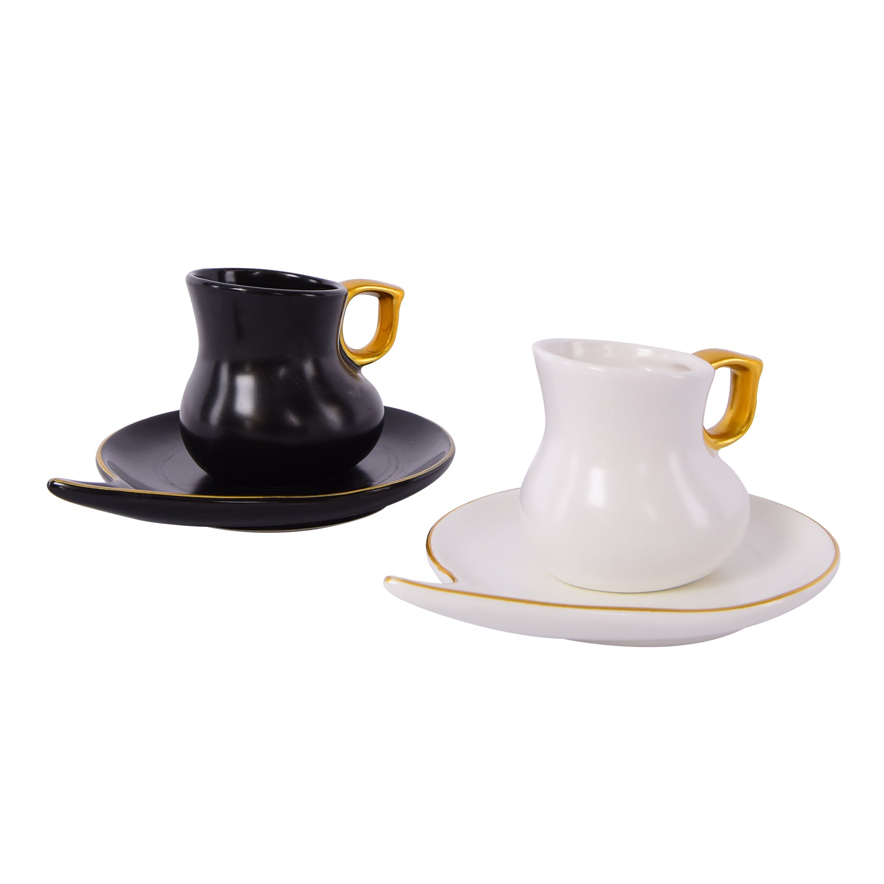 Coffee Set - White & Black