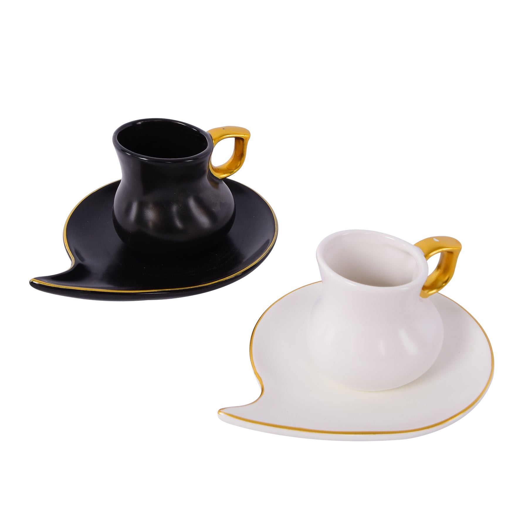 Coffee Set - White & Black