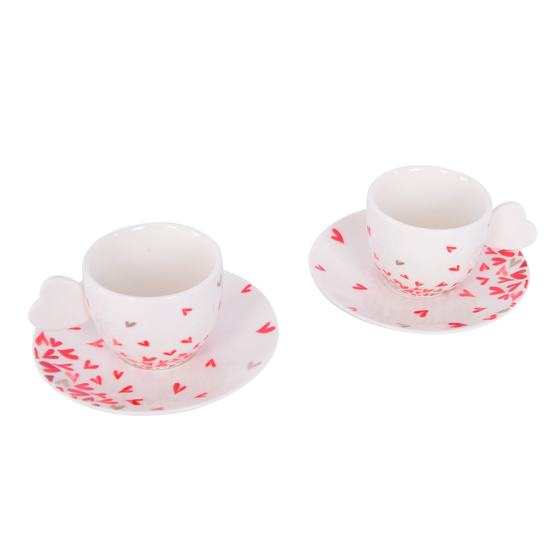 Coffee Set - Red & White