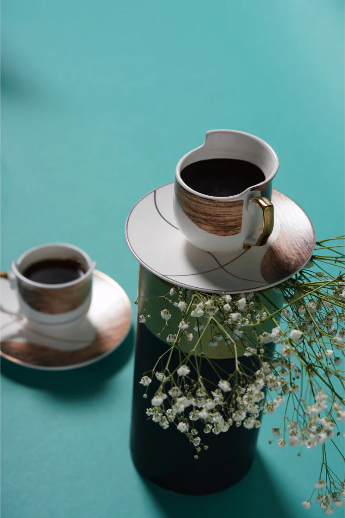 Coffee Cups set 2 pcs