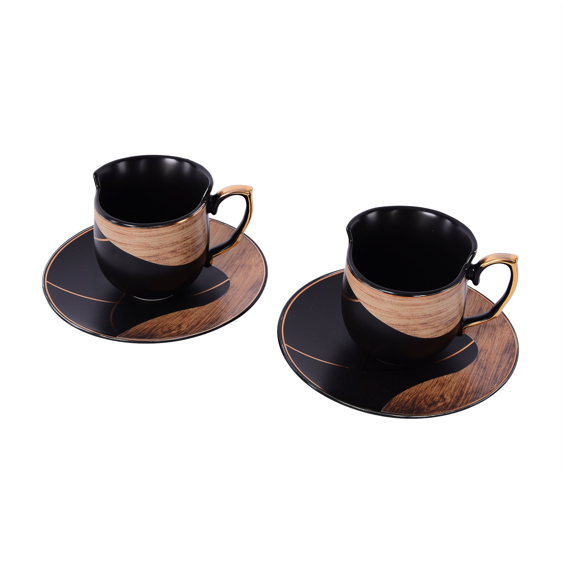 Coffee Set- Brown & Black