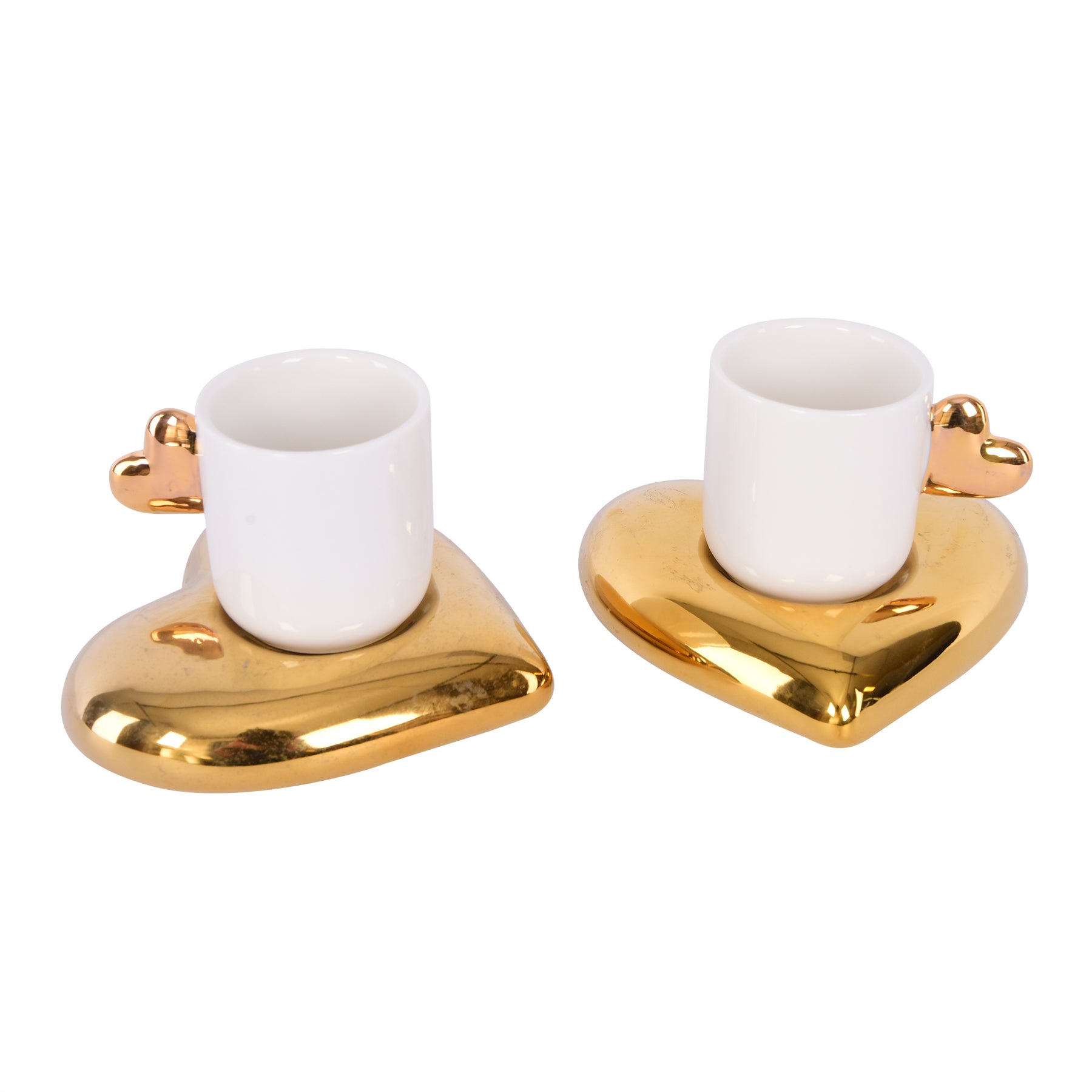 Coffee Set - White & Gold