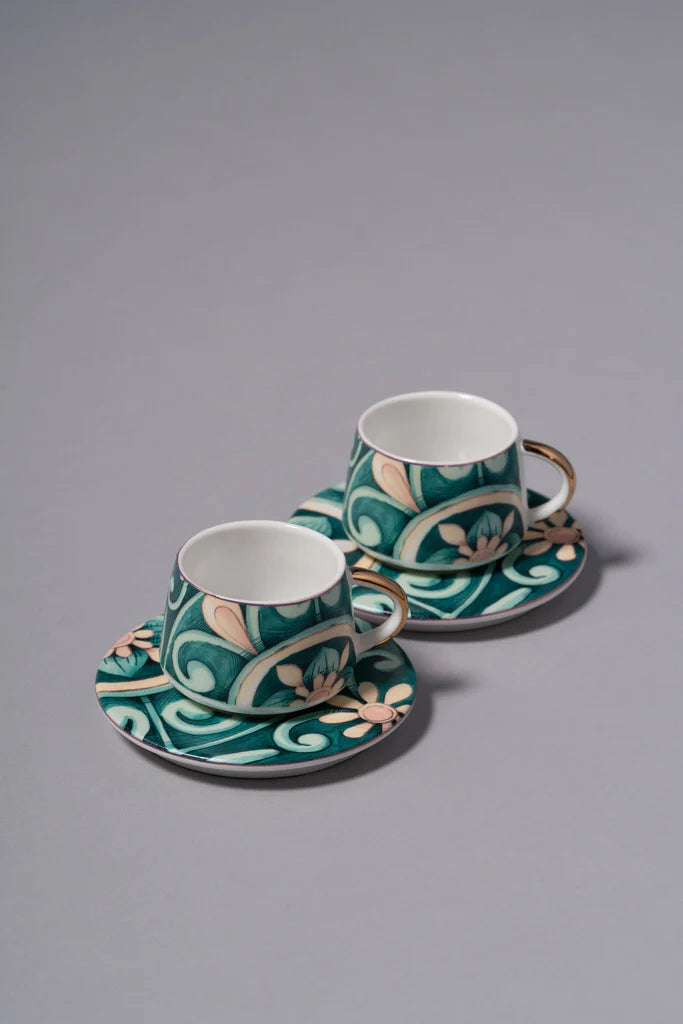 Coffee Set - Green