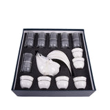 Tea & Coffee Set 18 Pcs - White Color