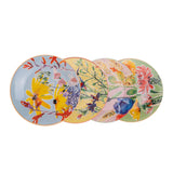 Round Cake Dish 4 pcs - Multi Color