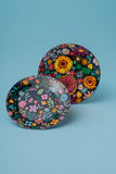 Round Cake Dish 4 pcs - Multi Color