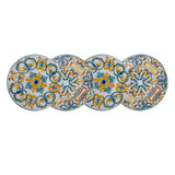 Round Cake Dish 4 pcs - Multi Color