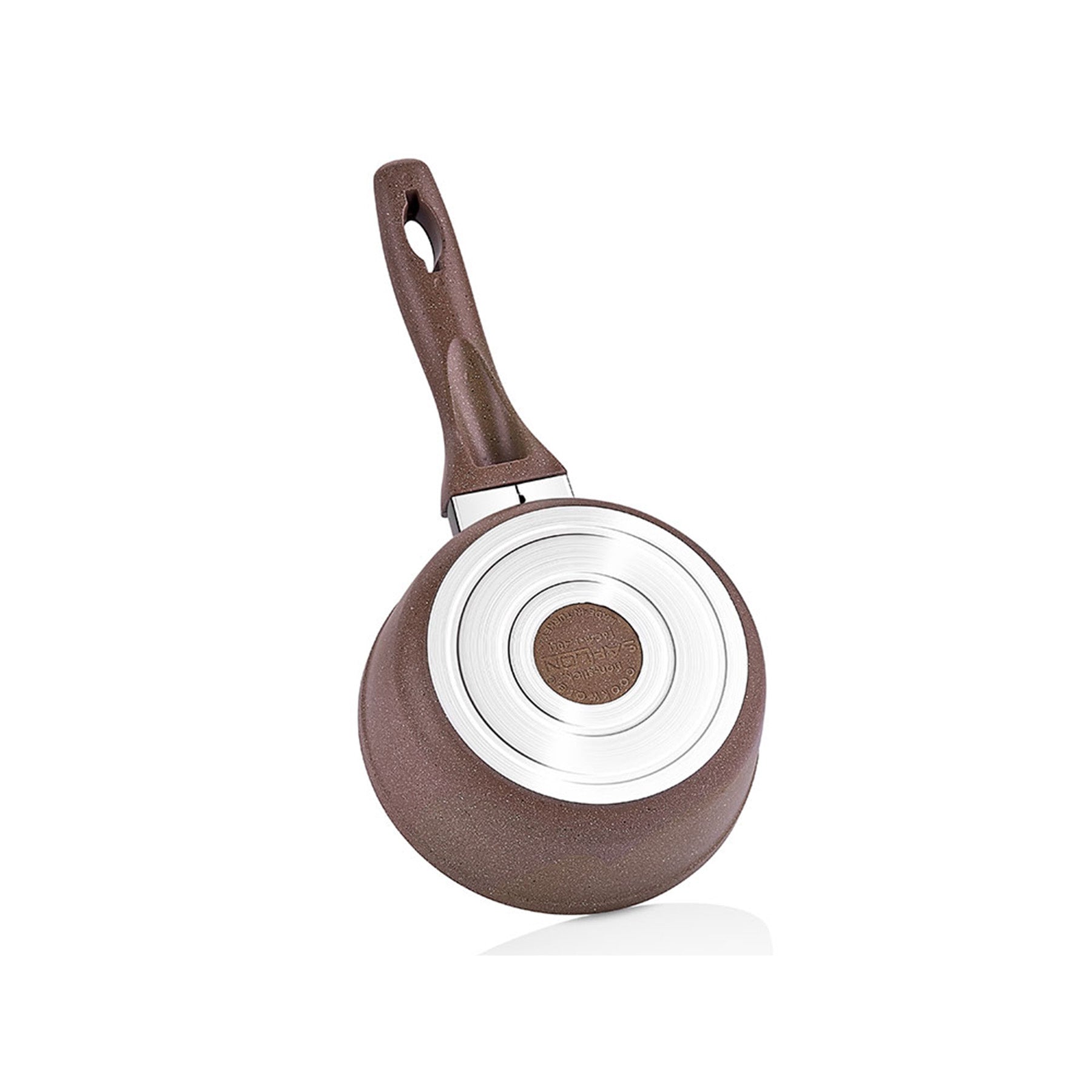 Sauce Pan with Lid - Brown Color