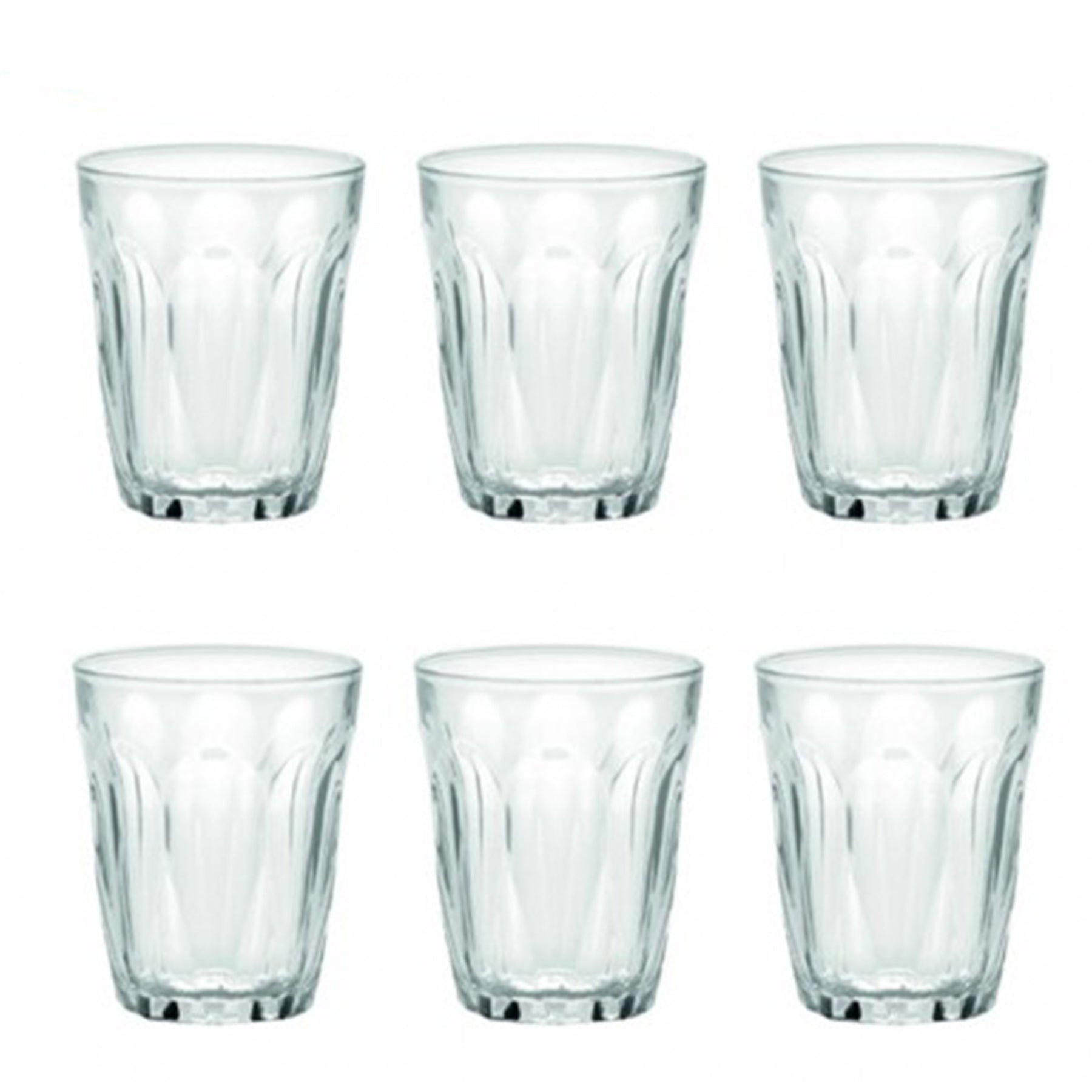 Tumblers set in Tempered Glass Provence