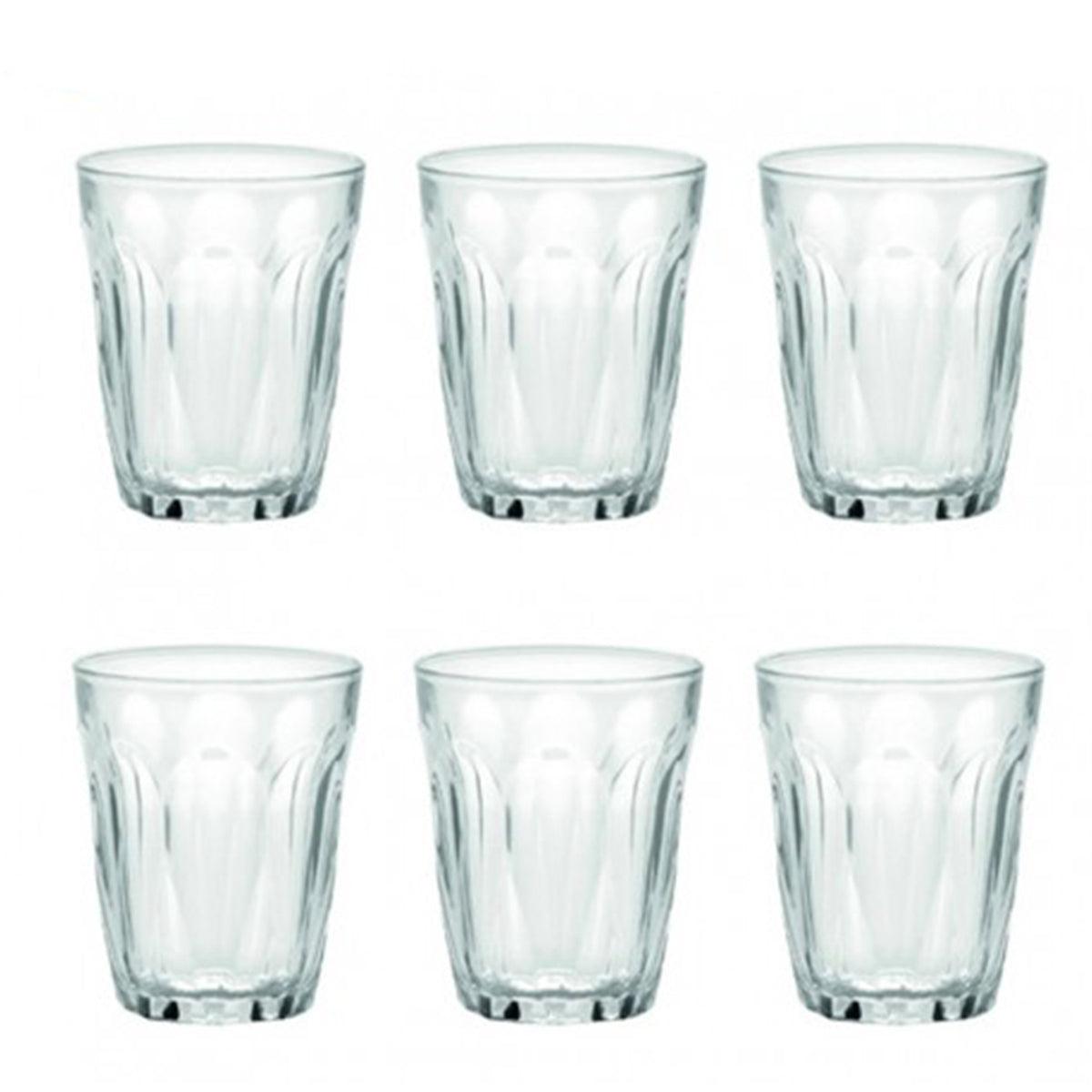 Tumblers set in Tempered Glass Provence