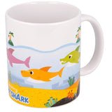 Baby shark ceramic drinking mug