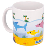 Baby shark ceramic drinking mug