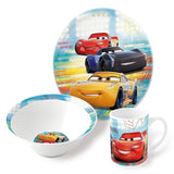 Pixar Cars Dinnerware Set 3 Pcs