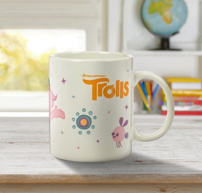 Trolls drinking cup