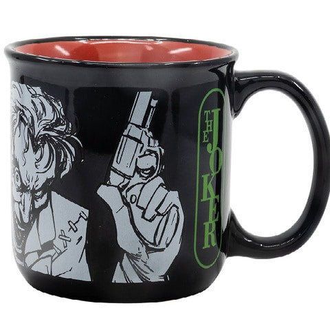 Joker ceramic drinking mug