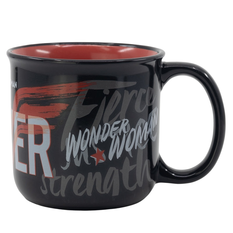 Wonder woman ceramic drinking mug