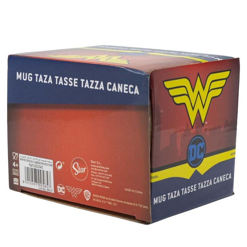 Wonder woman ceramic drinking mug