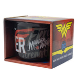 Wonder woman ceramic drinking mug