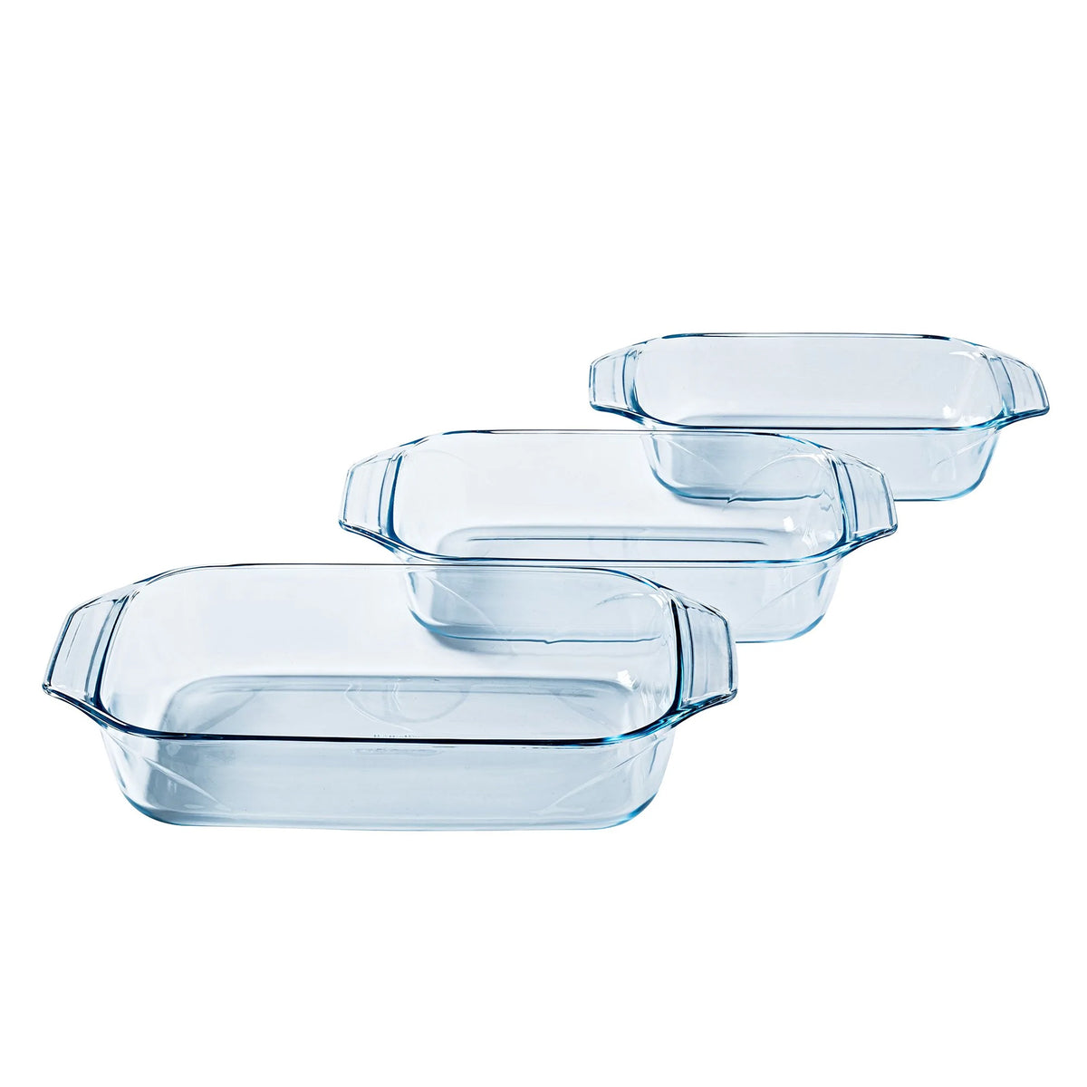 Pyrex Rectangular Roaster Set Of 3 PCS