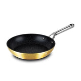 Hammered frypan with a handle - Gold 26 cm