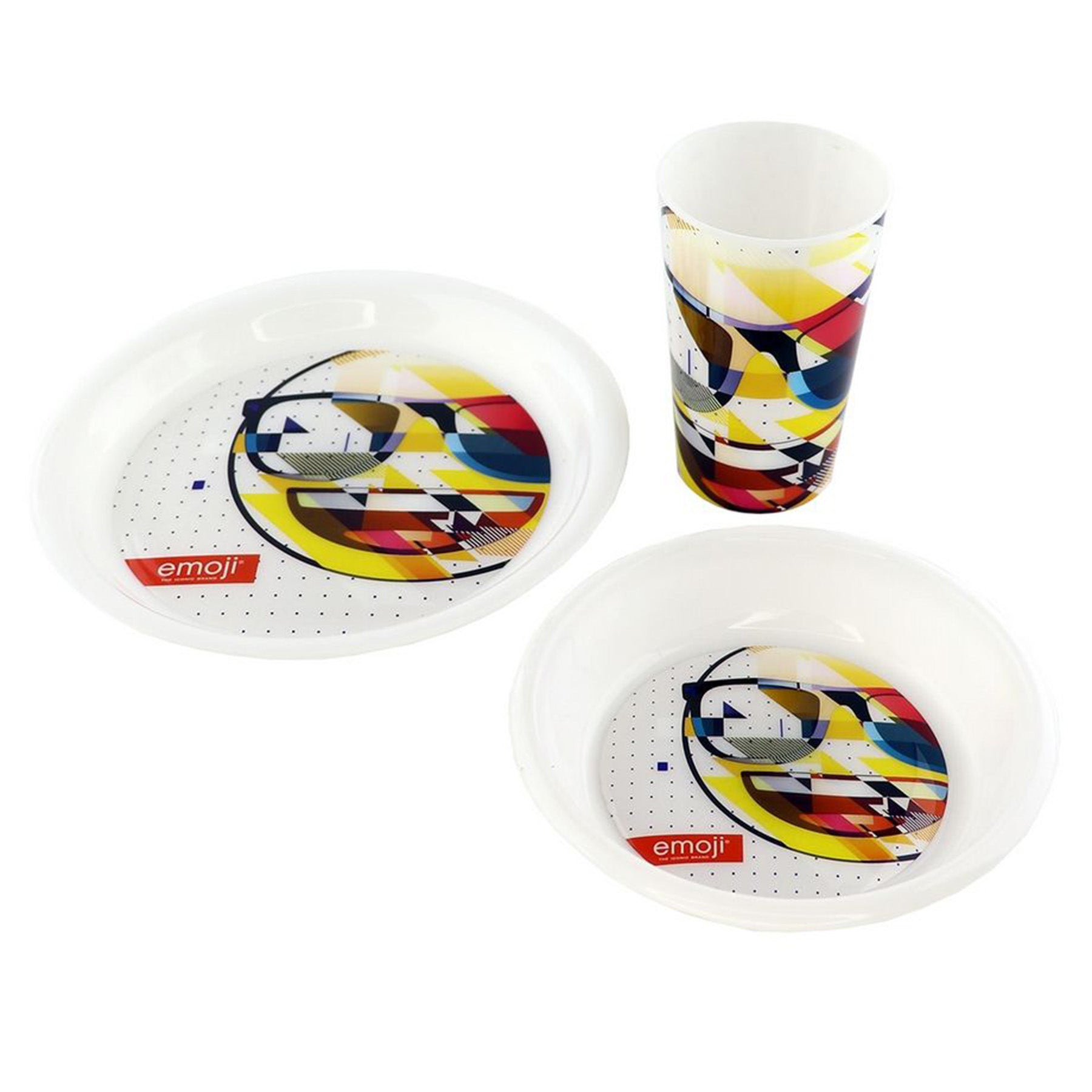 3 Pcs breakfast set, White