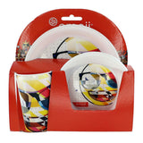 3 Pcs breakfast set, White