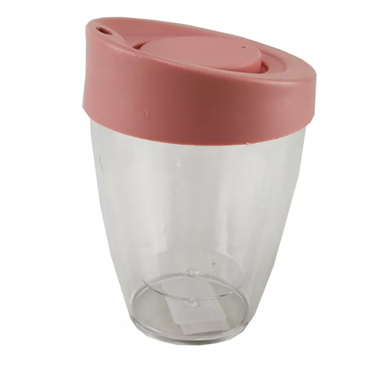 Mug with lid - pink