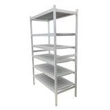 4 Layers aluminum shelving