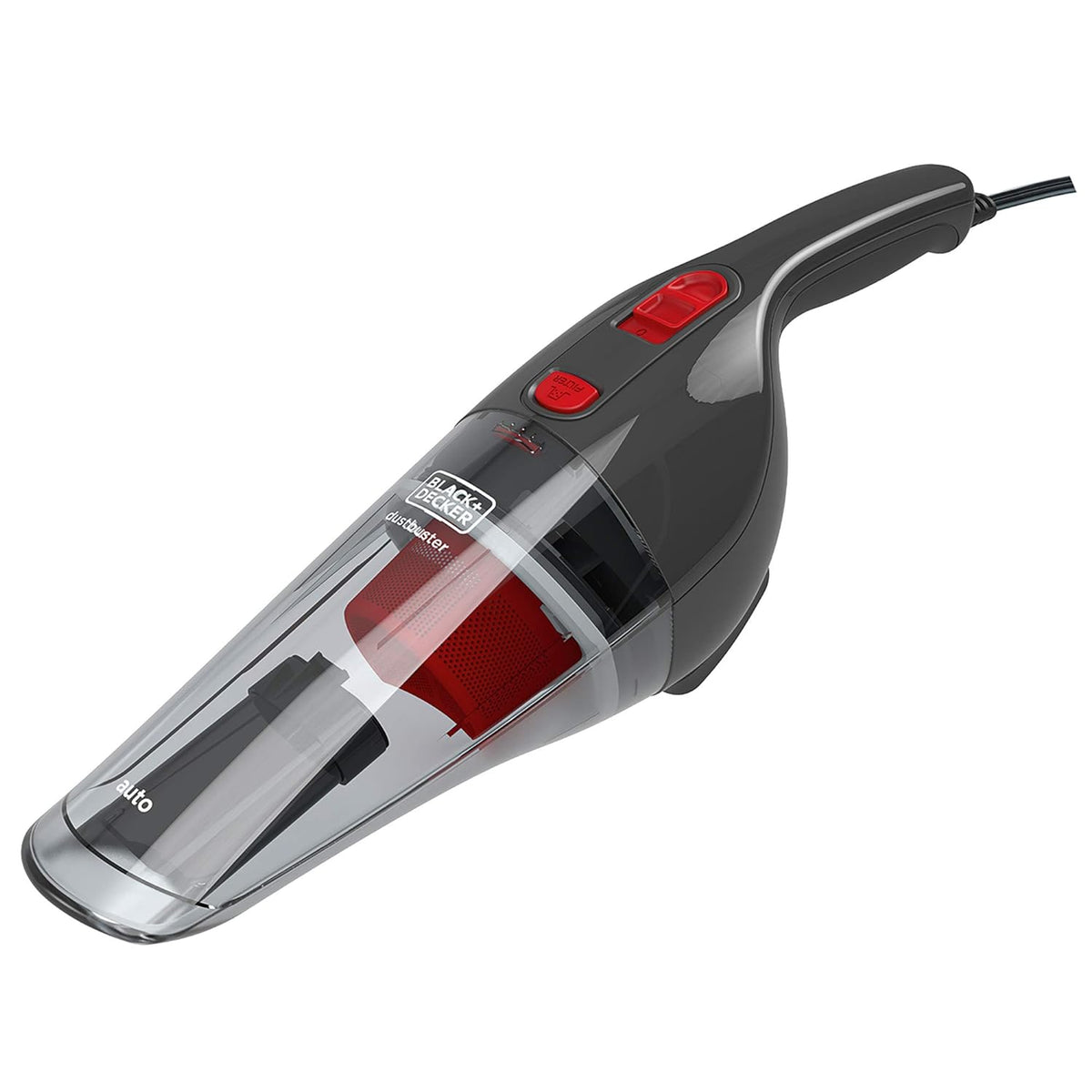 Handheld vacuum cleaner for cars