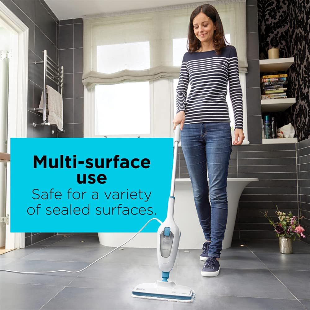 Steam Mop, 1300W, 0.38 Ltr