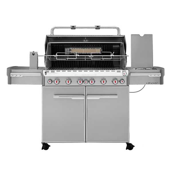 weber SummitÂ® S-670 Gas Grill - Silver