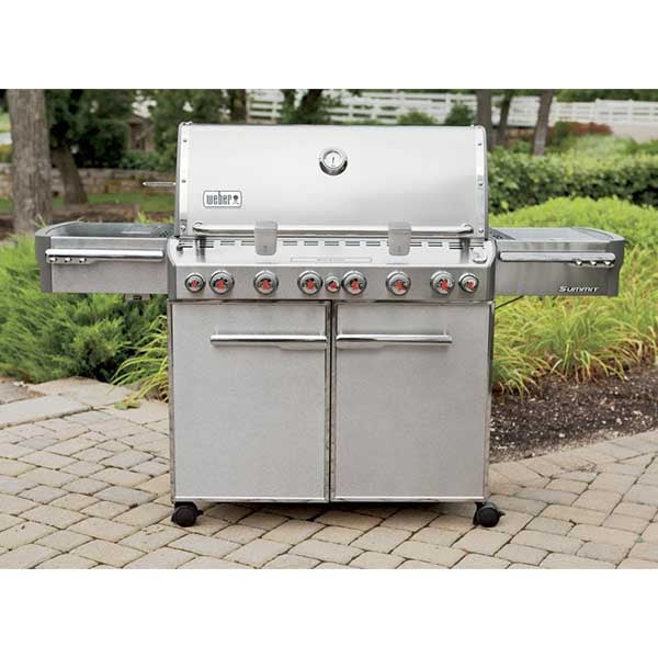 weber SummitÂ® S-670 Gas Grill - Silver