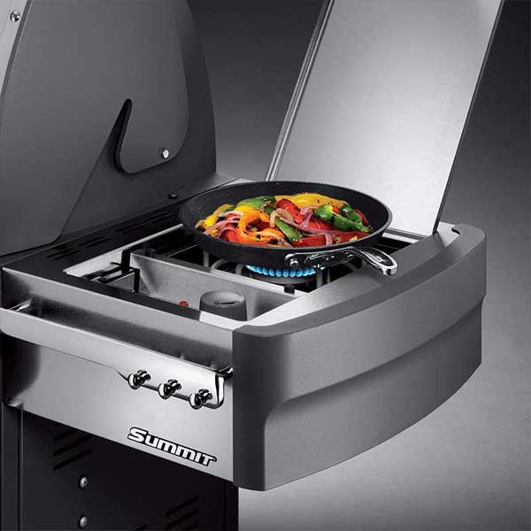 weber SummitÂ® S-670 Gas Grill - Silver